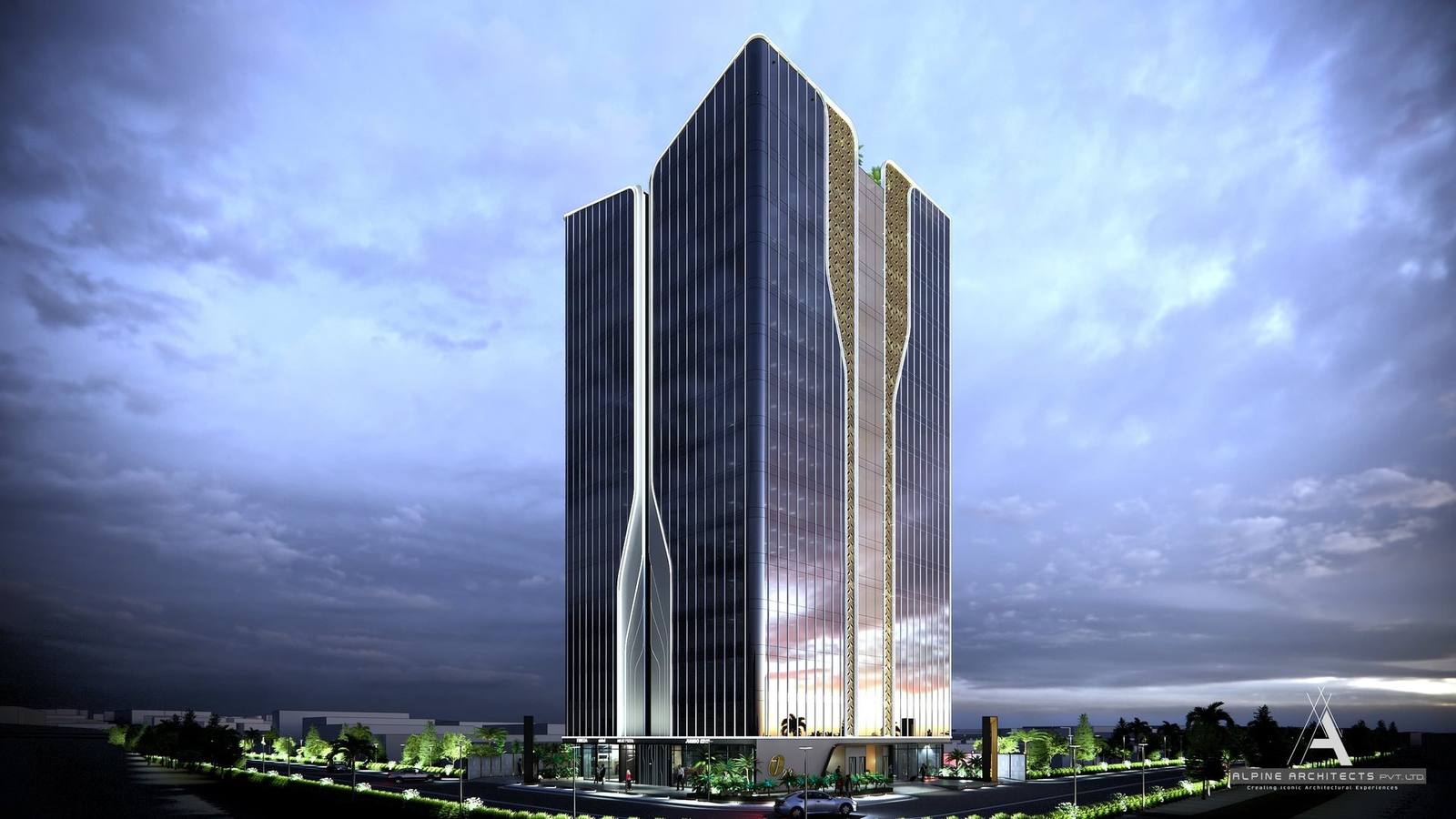 Meridian — 14-storey commercial tower at Andheri East, Mumbai